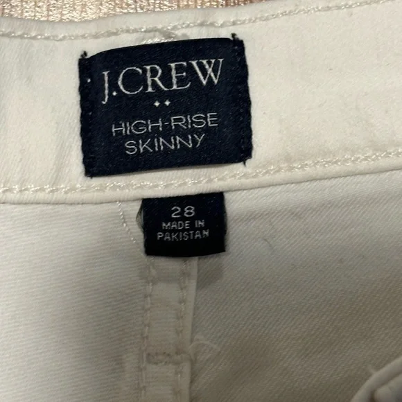J. Crew White Skinny Jeans - Picture 2 of 3